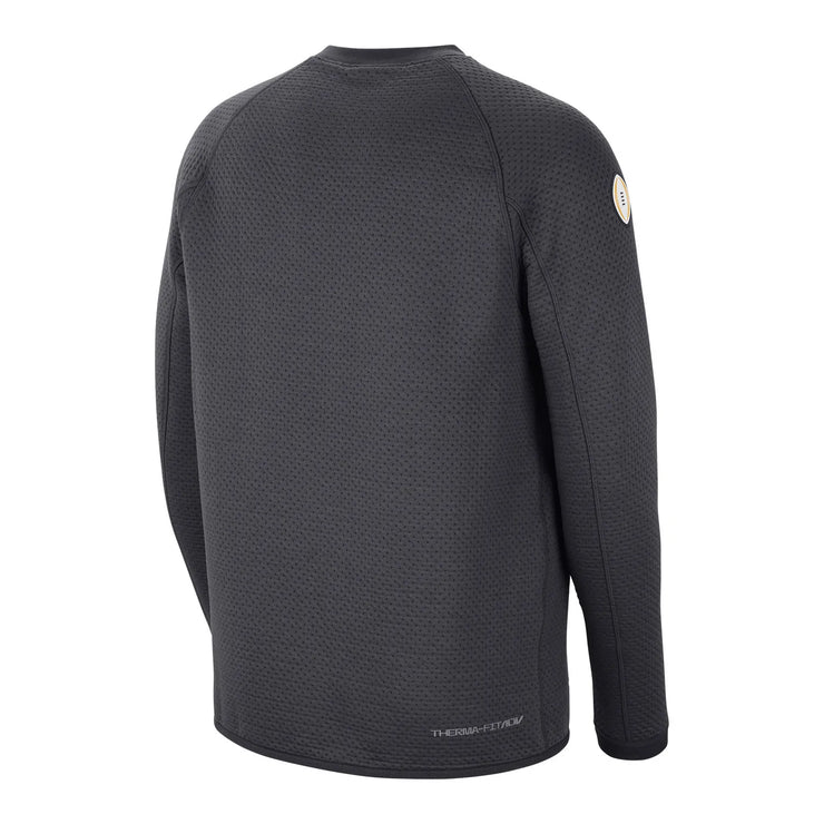 Ohio State Buckeyes Nike Bowl Tech Gray Crewneck Sweatshirt