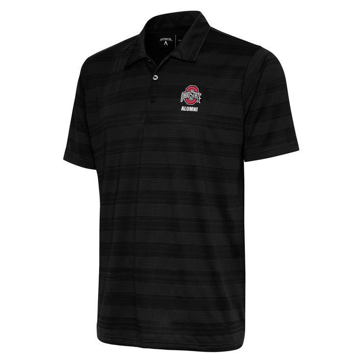 Ohio State Buckeyes Alumni Compass Black Polo