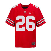 Ohio State Buckeyes Nike #26 Cameron Brown Student Athlete Scarlet Football Jersey