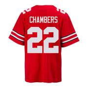 Ohio State Buckeyes Nike #22 Steele Chambers Student Athlete Scarlet Football Jersey