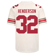 Ohio State Buckeyes Nike #32 TreVeyon Henderson Student Athlete White Football Jersey