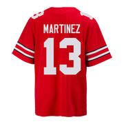 Ohio State Buckeyes Nike #13 Cameron Martinez Student Athlete Scarlet Football Jersey