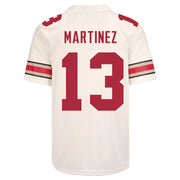 Ohio State Buckeyes Nike #10 Cameron Martinez Student Athlete White Football Jersey