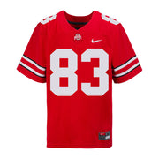 Ohio State Buckeyes Nike #83 Joop Mitchell Student Athlete Scarlet Football Jersey