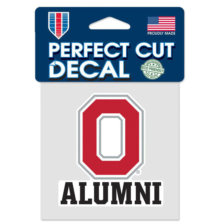 Ohio State 4" x 4" Dad Decal