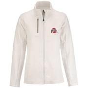 Ladies Ohio State Buckeyes Full Zip Generation White Jacket