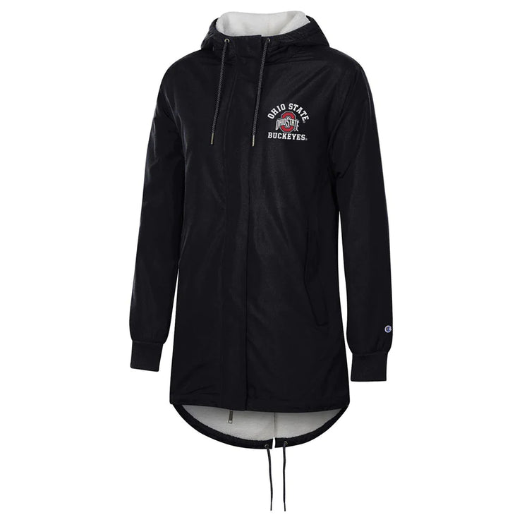 Ladies Ohio State Buckeyes Sherpa Stadium Jacket