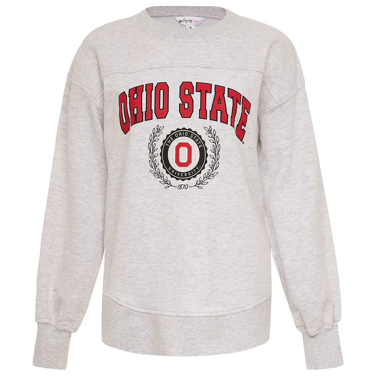 Ladies Ohio State Buckeyes Yvette Yoke Crew