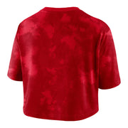 Ladies Ohio State Buckeyes Nike Primary Crop T-Shirt