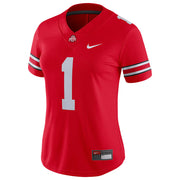 Ladies Ohio State Buckeyes Nike Football Game #1 Replica Jersey