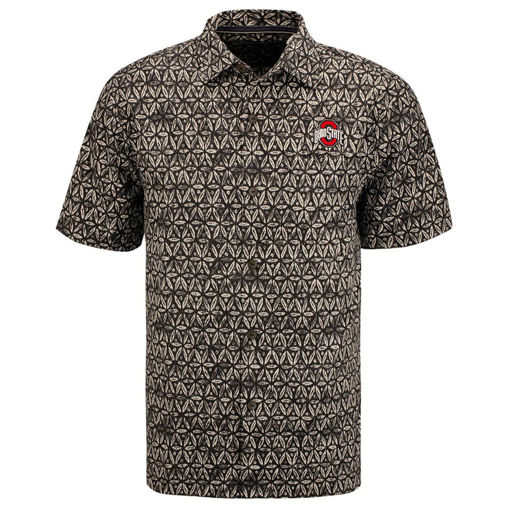 Ohio State Buckeyes Barrier Batik Polo