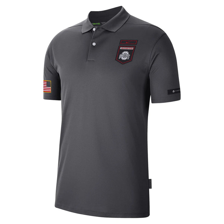 Ohio State Buckeyes Nike Dri-Fit Military Victory Polo