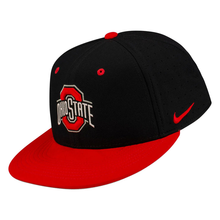 Ohio State Buckeyes Nike Aero Athletic O Fitted Hat