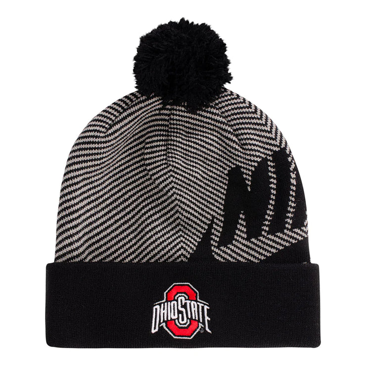 Ohio State Buckeyes Big Swoosh Knit Hat