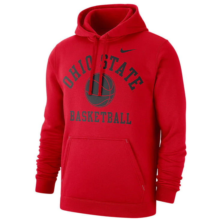 Ohio State Buckeyes Nike Basketball Club Hood