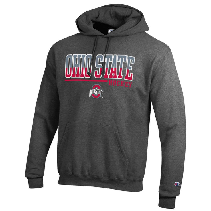 Ohio State Buckeyes Hockey Crossticks Hood