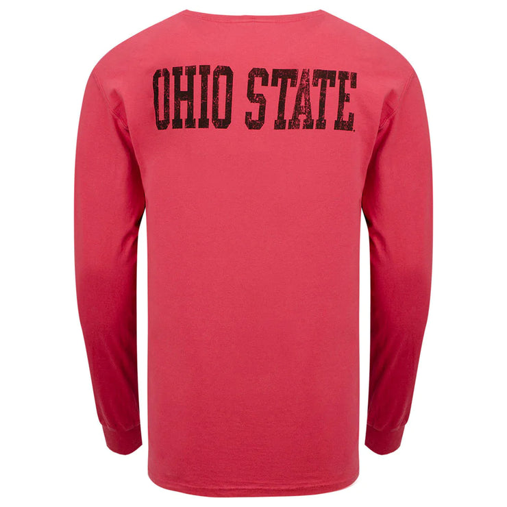 Ohio State Buckeyes Comfort Wash Long Sleeve T-Shirt