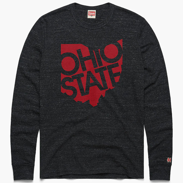 Ohio State Buckeye State Long Sleeve T-Shirt