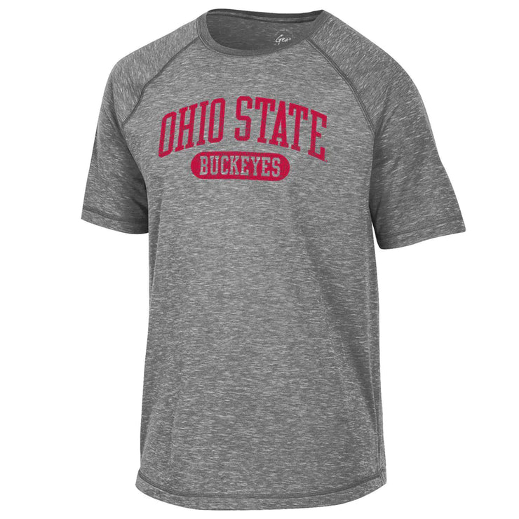 Ohio State Buckeyes Arched OSU Buckeyes Raglan T-Shirt