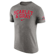 Ohio State Buckeyes Nike Campus Dri-Fit Gray T-Shirt