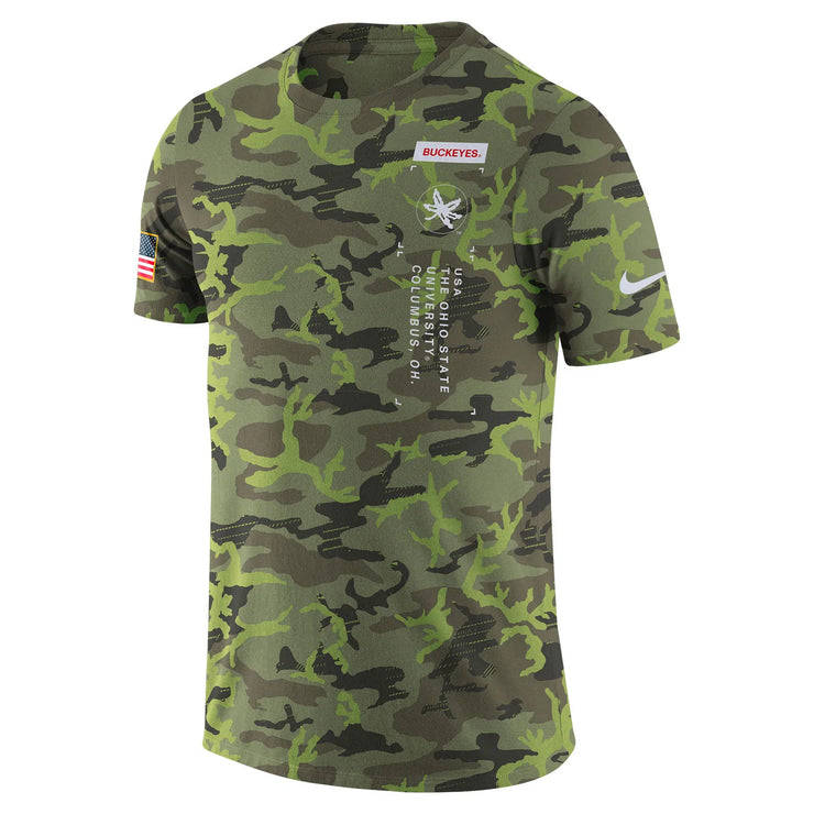 Ohio State Buckeyes Nike Military Camo T-Shirt