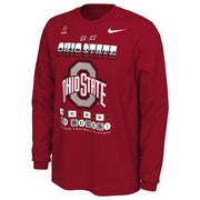 Ohio State Buckeyes Nike Bowl Scarlet Long Sleeve T-Shirt