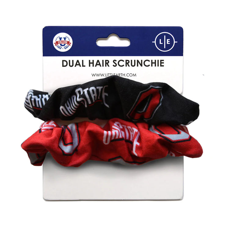 Ohio State Buckeyes Hair Scrunchie Set