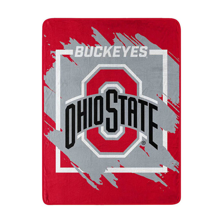 Ohio State Buckeyes 46" x 60" Dimensional Blanket