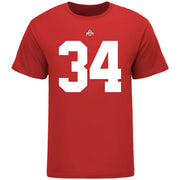 Ohio State Buckeyes Mitchell Rossi #34 Student Athlete T-Shirt