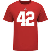 Ohio State Buckeyes #42 Lloyd McFarquhar Student Athlete Football T-Shirt