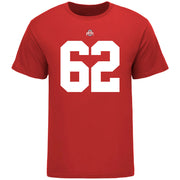 Ohio State Buckeyes #62 Bryce Prater Student Athlete Football T-Shirt