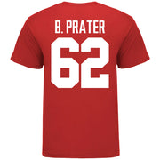 Ohio State Buckeyes #62 Bryce Prater Student Athlete Football T-Shirt