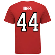 Ohio State Buckeyes Men's Hockey Student Athlete #44 Jakub Dobeš T-Shirt