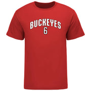 Ohio State Buckeyes Men's Hockey Student Athlete #6 Mason Lohrei T-Shirt