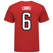 Ohio State Buckeyes Men's Hockey Student Athlete #6 Mason Lohrei T-Shirt