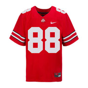 Ohio State Buckeyes Nike #88 Gee Scott Jr. Student Athlete Scarlet Football Jersey