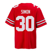 Ohio State Buckeyes Nike #30 Cody Simon Student Athlete Scarlet Football Jersey