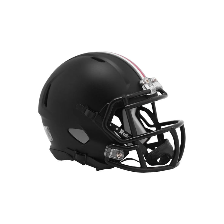 Ohio State Buckeyes Mini Black Speed Helmet