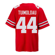 Ohio State Buckeyes Nike #44 JT Tuimoloau Student Athlete Scarlet Football Jersey