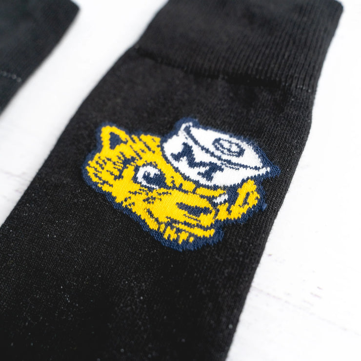 UofM - GO BLUE WOLVERBEAR SOCKS