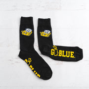 UofM - GO BLUE WOLVERBEAR SOCKS