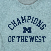 UofM - CHAMPIONS OF THE WEST FLEECE SWEATSHIRT (UNISEX)