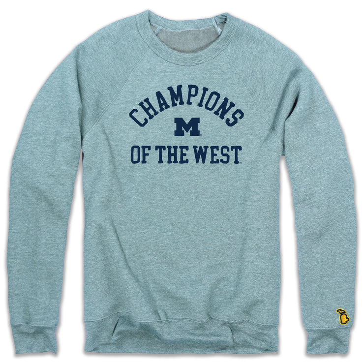 UofM - CHAMPIONS OF THE WEST FLEECE SWEATSHIRT (UNISEX)