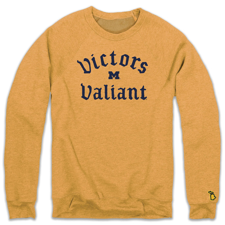 UofM - VICTORS VALIANT FLEECE SWEATSHIRT (UNISEX)