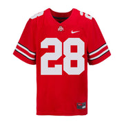 Ohio State Buckeyes Nike #28 Reid Carrico Student Athlete Scarlet Football Jersey