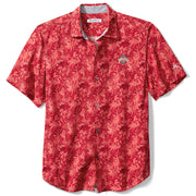 Ohio State Buckeyes Jungle Shade Silk Camp Polo
